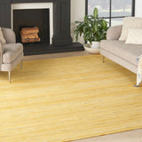 nourison interweave iwv01 yellow rug