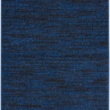 nourison nourison essentials nre01 midnight blue rug
