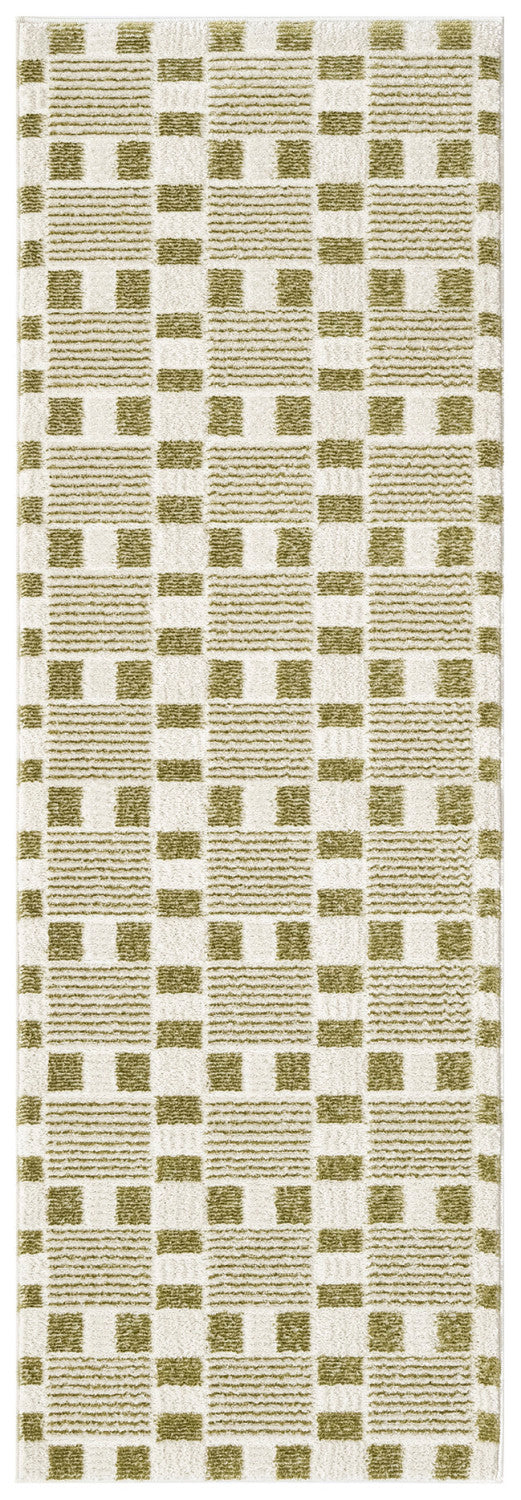 nourison nordic nrc13 green rug