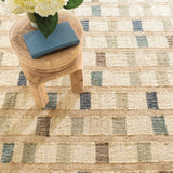 dash albert mosaic da1904 blue woven flatwoven jute sisal rug