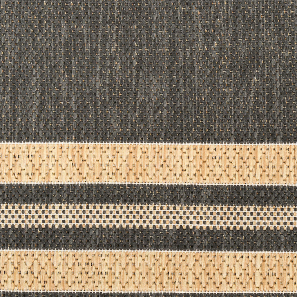 nourison horizon indoor outdoor hoz05 charcoal rug