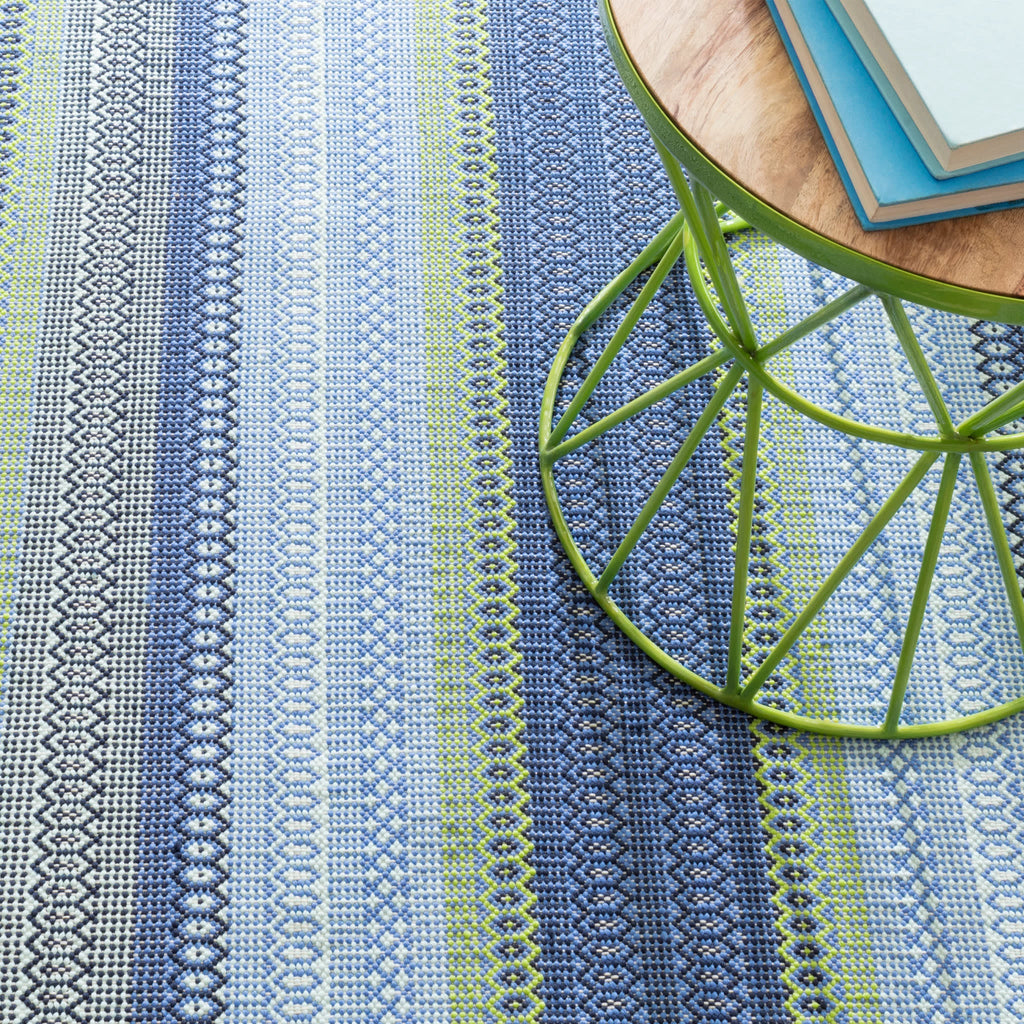 dash albert fiesta stripe da662 french blue rug