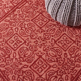 safavieh clearance dip dye ddy151q red rug
