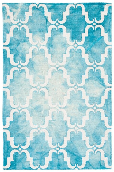safavieh clearance dip dye ddy536d turquoise rug