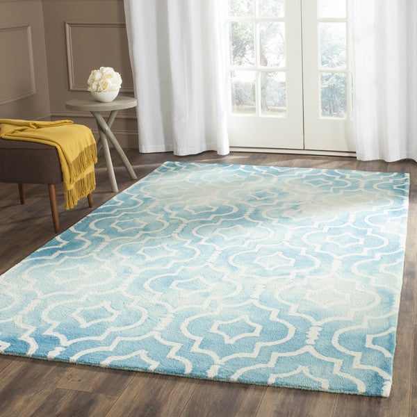 safavieh clearance dip dye ddy538d turquoise rug