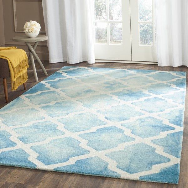 safavieh clearance dip dye ddy540d turquoise rug