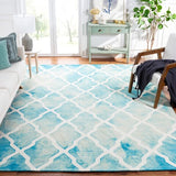 safavieh clearance dip dye ddy540d turquoise rug