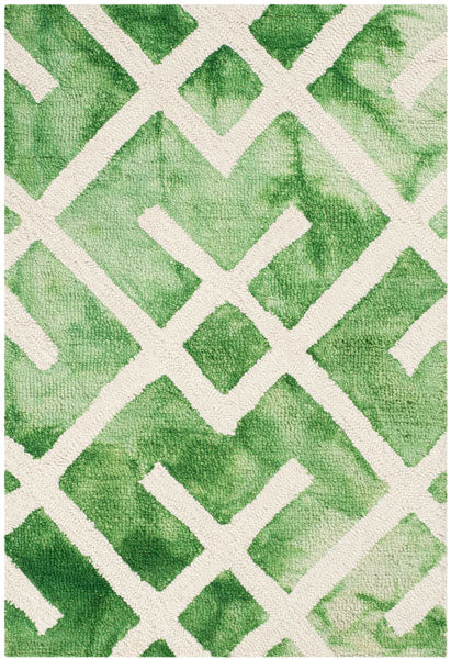 safavieh clearance dip dyes ddy677q green rug