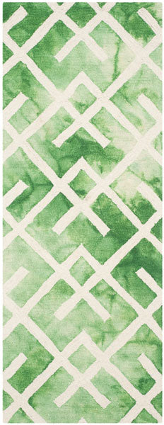 safavieh clearance dip dyes ddy677q green rug