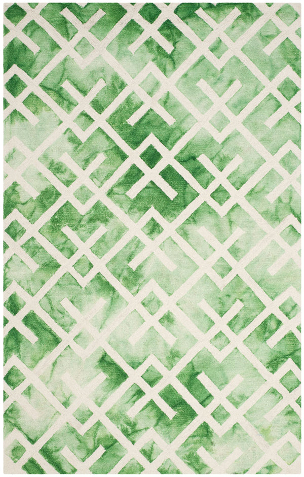 safavieh clearance dip dyes ddy677q green rug