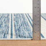dash albert ellington stripe da2339 blue machine washable polyester rug
