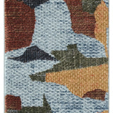 nourison nordic nrc18 blue multicolor rug