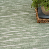 nourison care free caf04 green rug