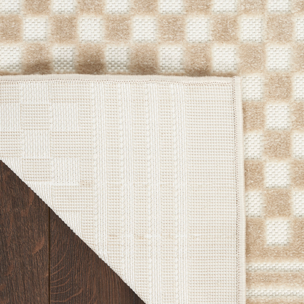 nourison care free caf02 beige rug