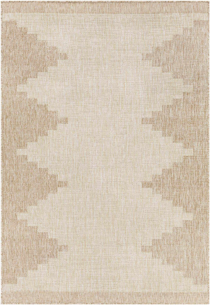 Hauteloom Deneysville DENE Beige Machine Made Polypropylene Rug