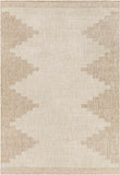 Hauteloom Deneysville DENE Beige Machine Made Polypropylene Rug