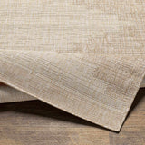 Hauteloom Deneysville DENE Beige Machine Made Polypropylene Rug