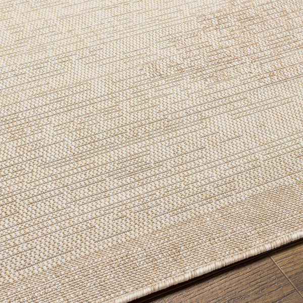 Hauteloom Deneysville DENE Beige Machine Made Polypropylene Rug