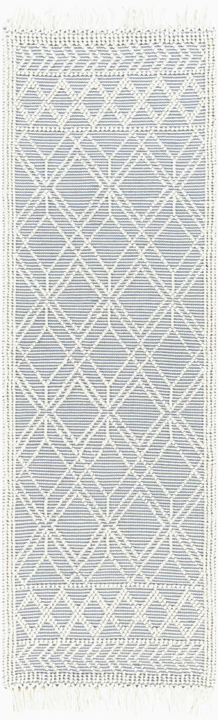 Hauteloom Derrimut DERRI Ivory Woven/Flatwoven Cotton Rug