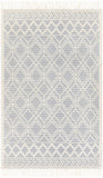 Hauteloom Derrimut DERRI Ivory Woven/Flatwoven Cotton Rug
