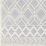 Hauteloom Derrimut DERRI Ivory Woven/Flatwoven Cotton Rug