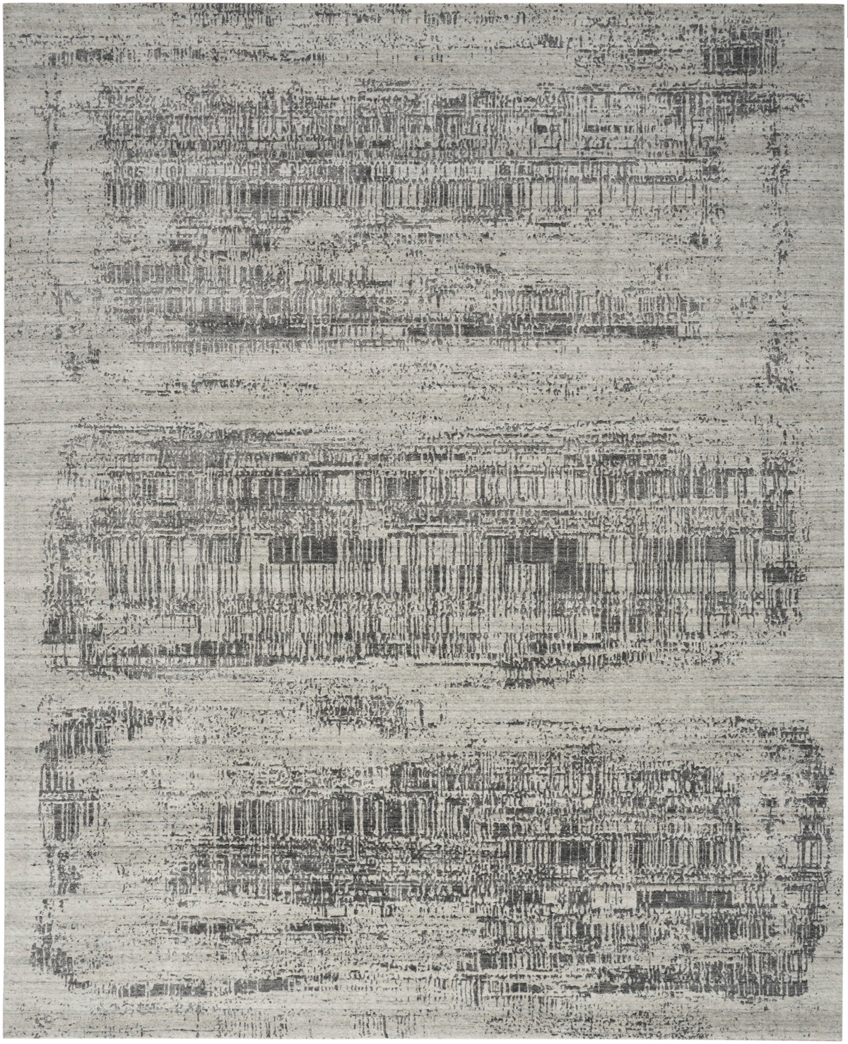 nourison harmony hay01 ivory charcoal rug