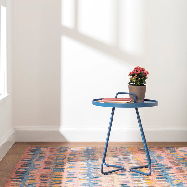 dash albert paint chip da1832 coral hand hooked wool rug