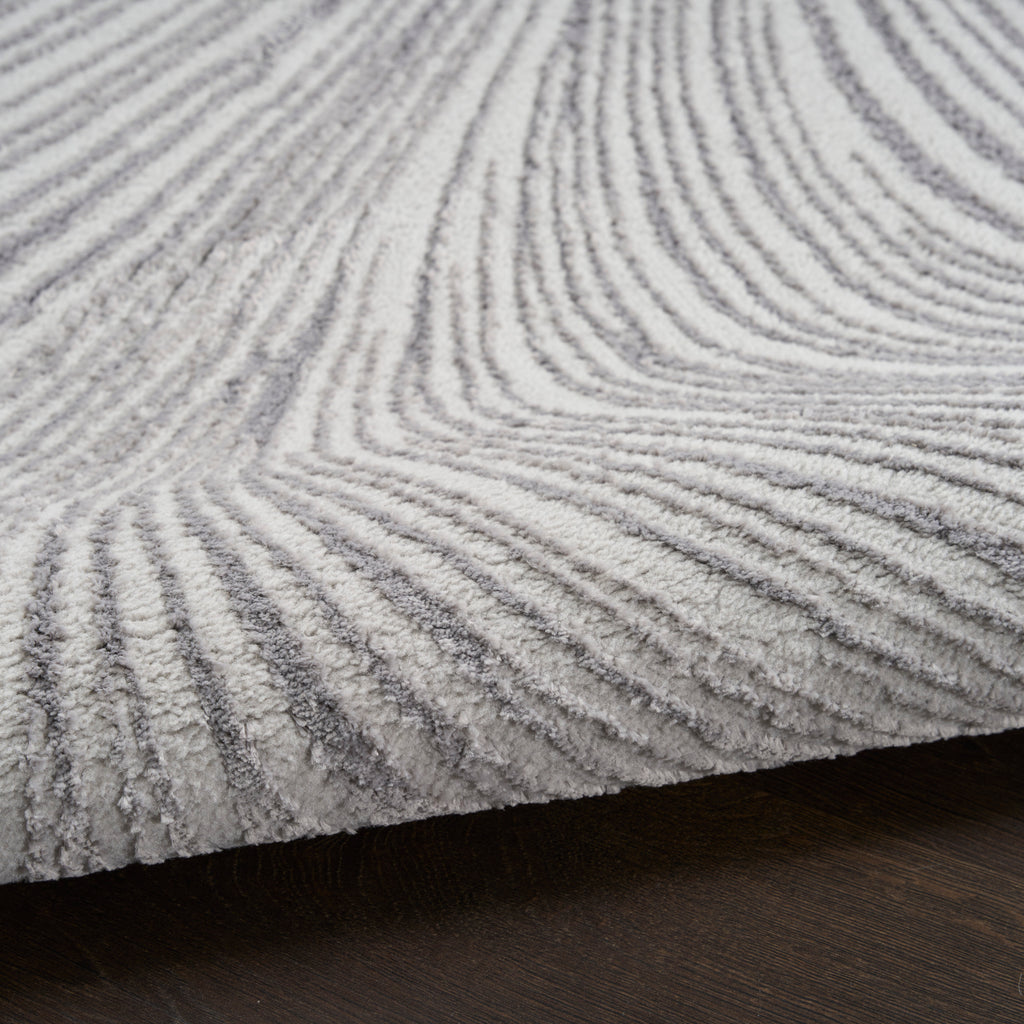 nourison central park west cep02 grey rug