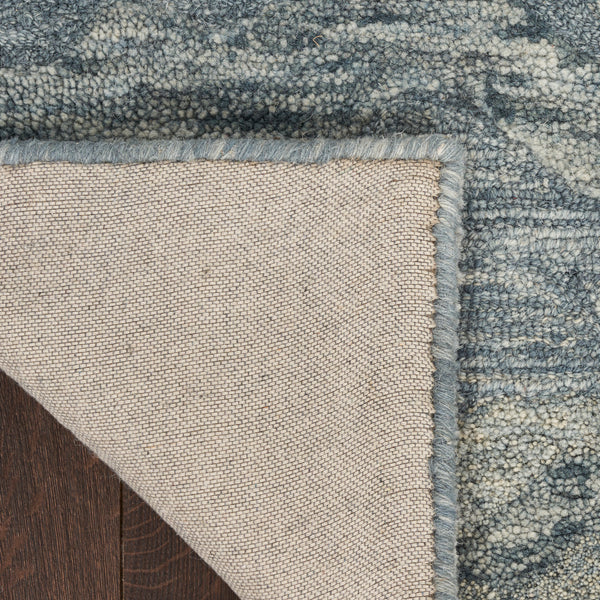 nourison graceful gru01 blue rug