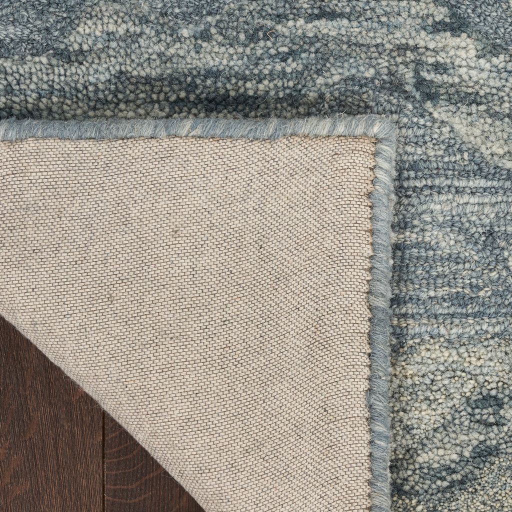 nourison graceful gru01 blue rug