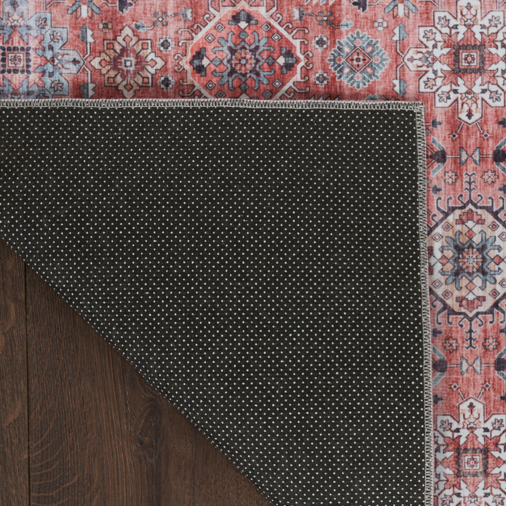 nourison fulton ful12 rust rug