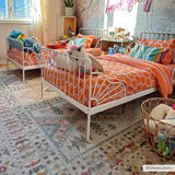Hauteloom Moneymore MNY Charcoal Machine Made Polypropylene Rug