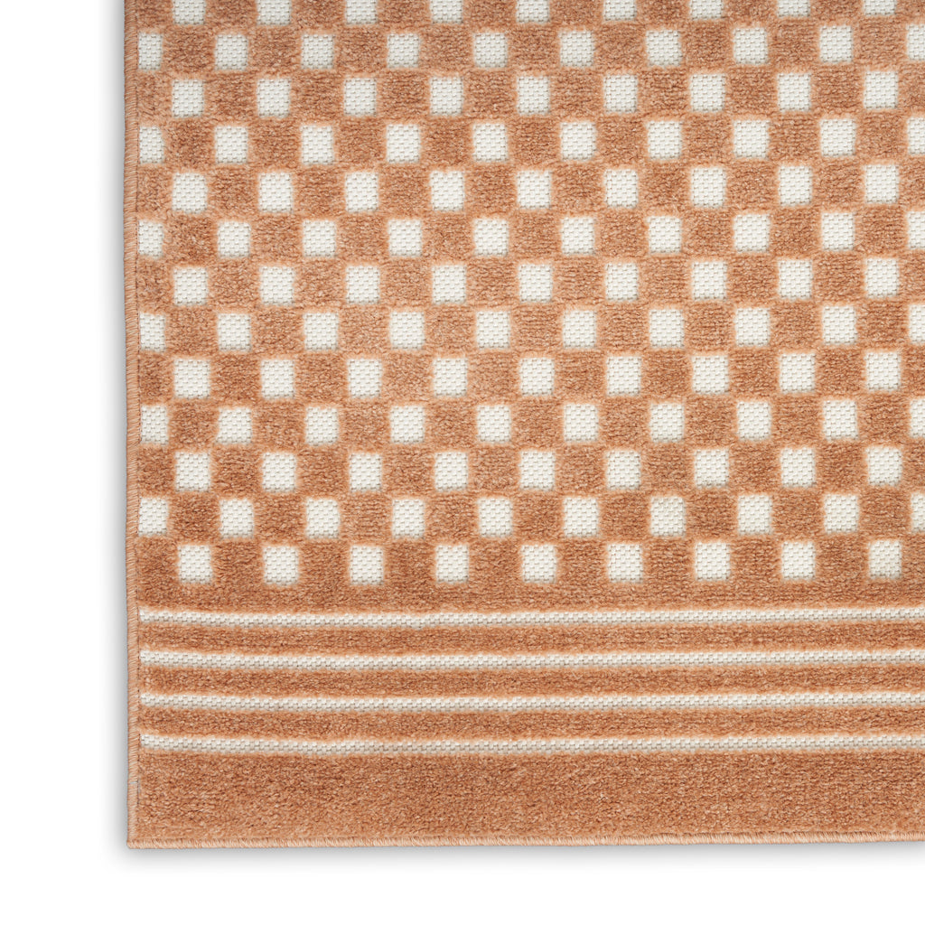 nourison care free caf02 copper rug