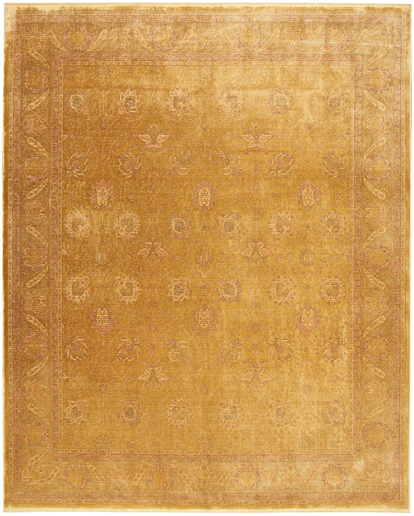 nourison luxurious lrs02 gold rug