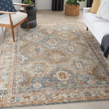 nourison sahar shr01 blue rug