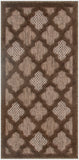 nourison easy care nes01 brown rug