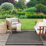 nourison positano pos03 black ivory rug