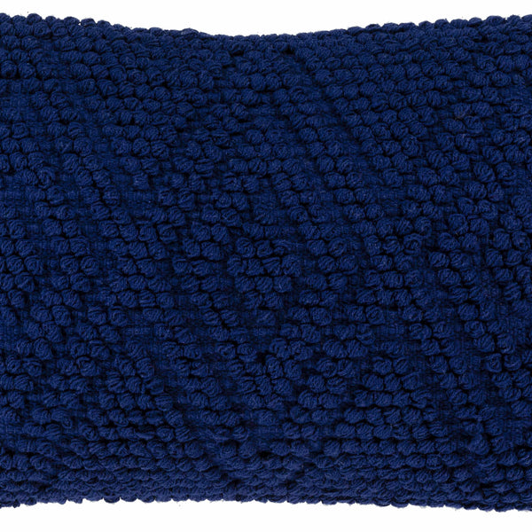 Hauteloom Dizney DIZ Navy Woven/Flatwoven Cotton Rug