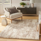 nourison dreamy shag drs01 ivory beige rug