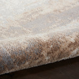 nourison elation etn07 grey ivory rug