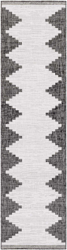 Hauteloom Djugun DJU Black Machine Made Polypropylene Rug