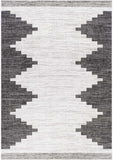 Hauteloom Djugun DJU Black Machine Made Polypropylene Rug