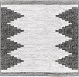 Hauteloom Djugun DJU Black Machine Made Polypropylene Rug