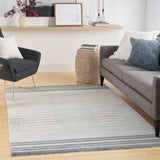 nourison astra machine washable asw04 ivory blue rug