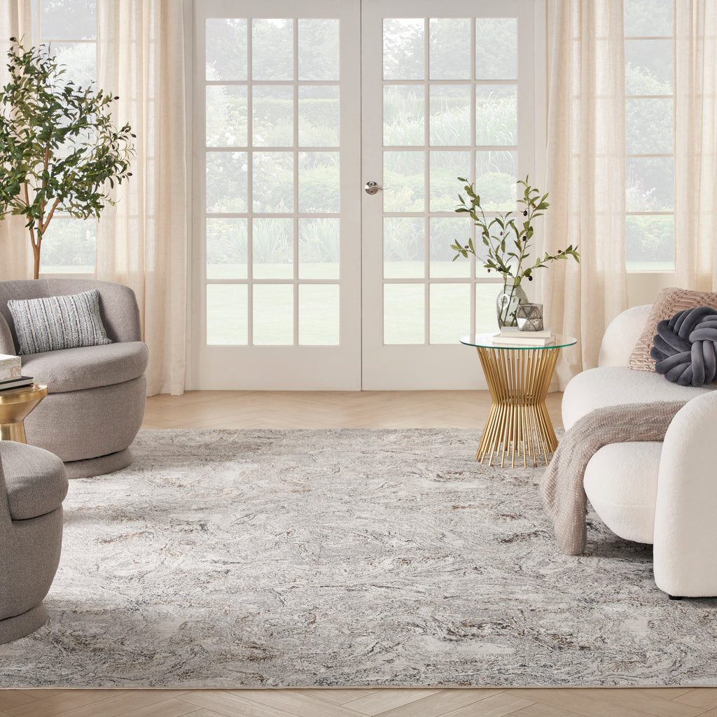 nourison glitz glz20 grey multicolor rug