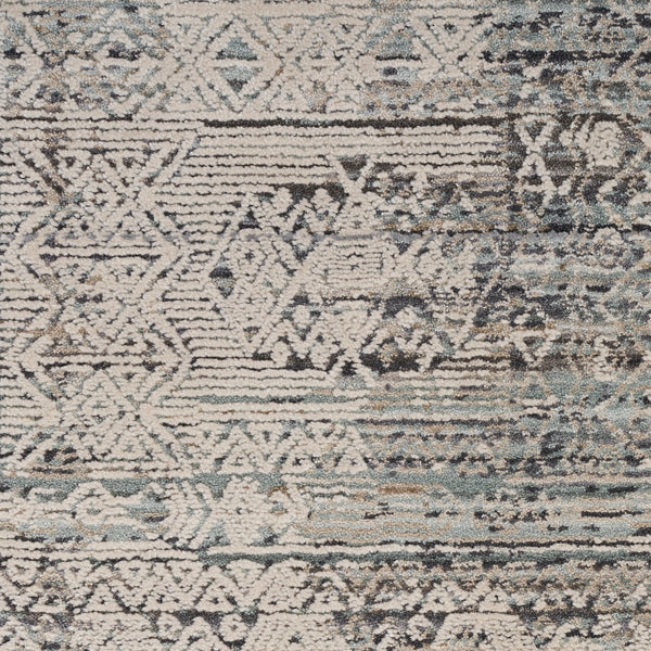 nourison lynx lnx06 ivory blue rug