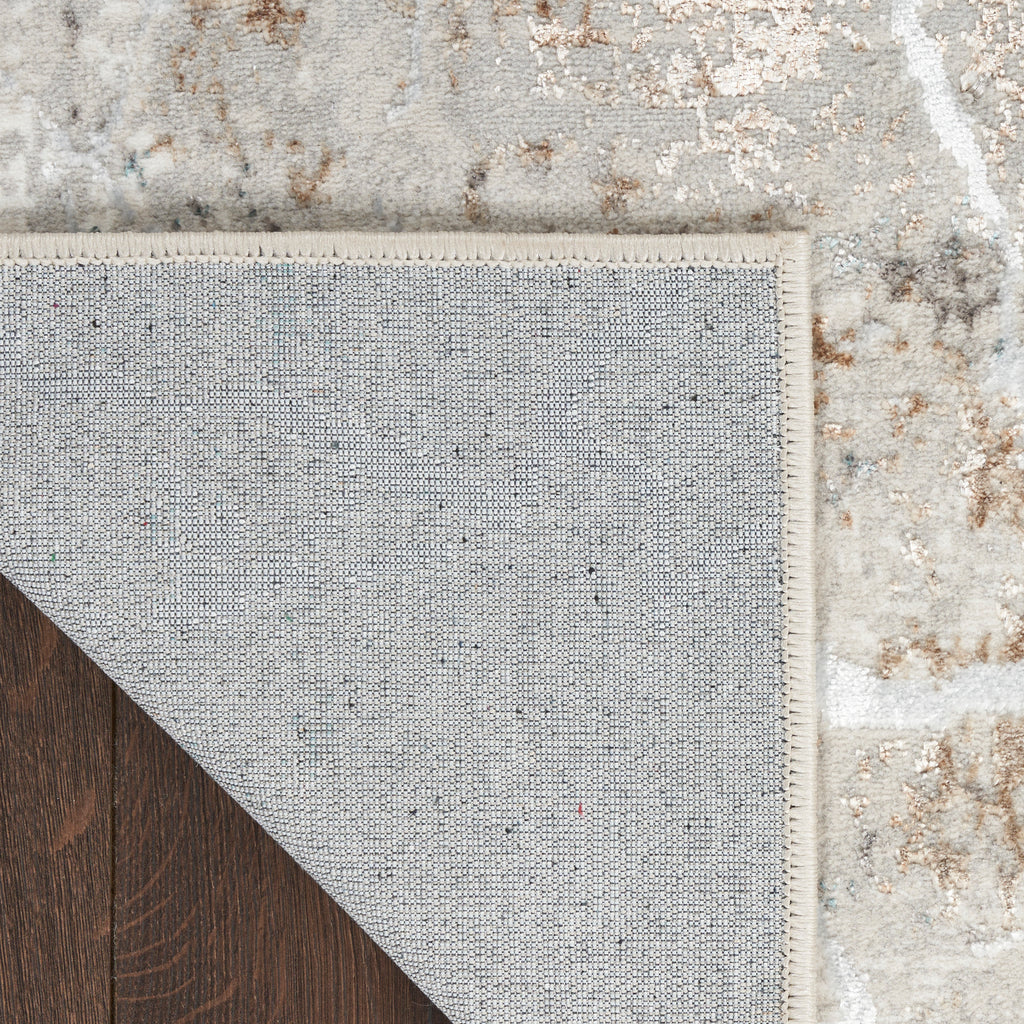 nourison glitz glz23 grey multicolor rug