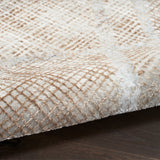nourison iliana ili03 grey mocha rug