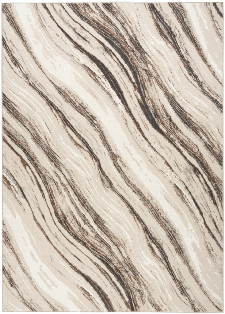 nourison sustainable trends sut05 beige grey rug