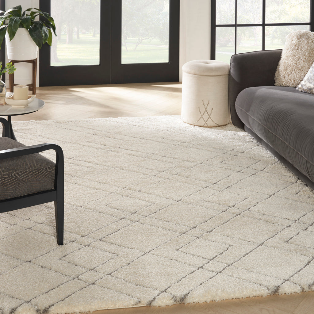 nourison dreamy shag drs07 ivory rug